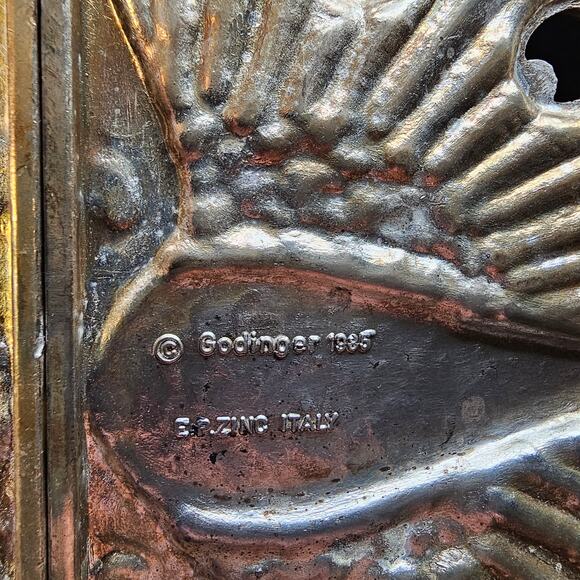 Goldinger Peacock EPZ Italy Silver-Plated Hot Plate Stand | Expandable Trivitt - Picture 7 of 9